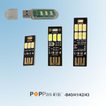 Smarttouch ou Light-Opered USB SMD LED Light (POPPAS-B40 / 41/42/43)